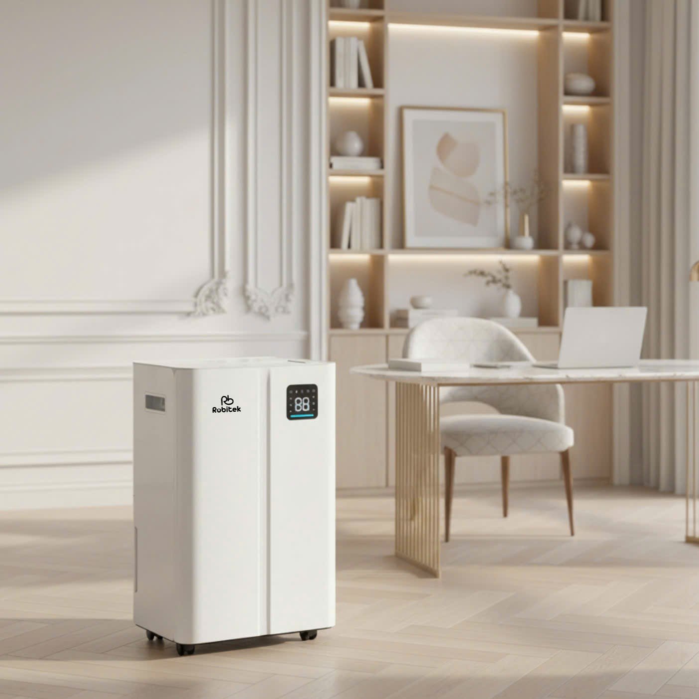 Máy Hút Ẩm Và Lọc Không Khí Robitek DH25 | Công suất hút ẩm 25L/ngày